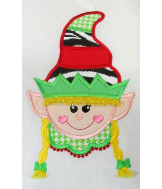Colorful Hat Fringe Elf Girl