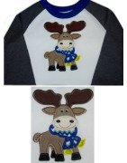 Moose with Fringe Hat