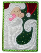 Framed Santa