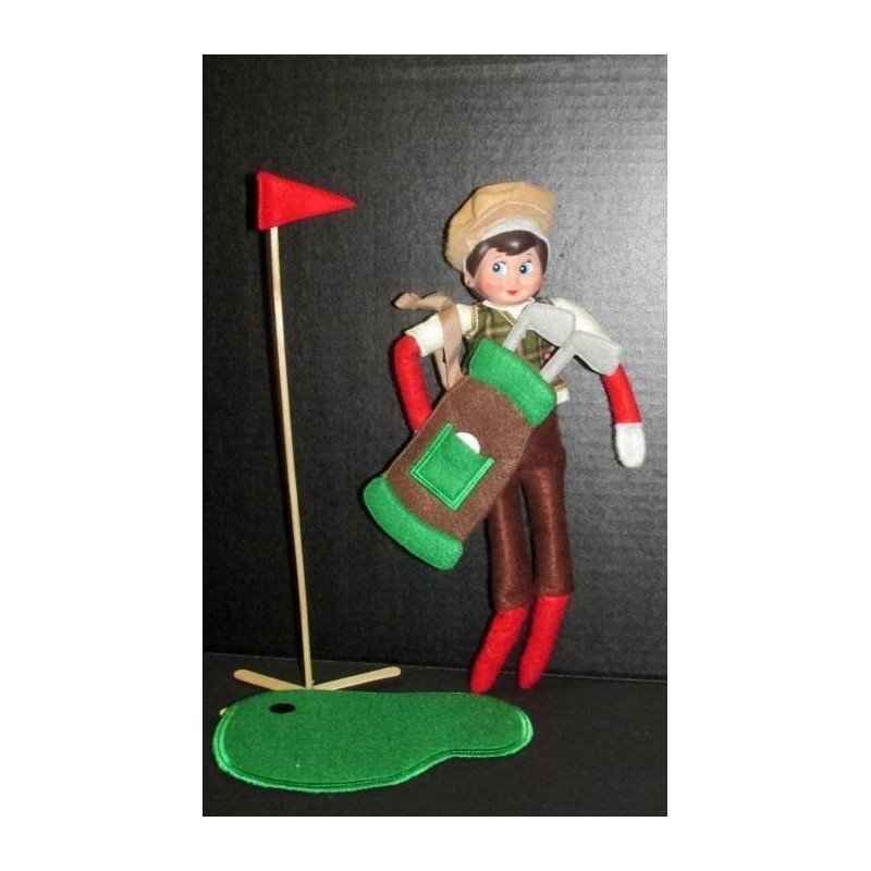 In Hoop Golfing Elf