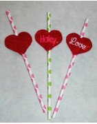 Straw Buddie Heart