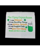 Tipsy Leprechaun Kitchen Towel Design