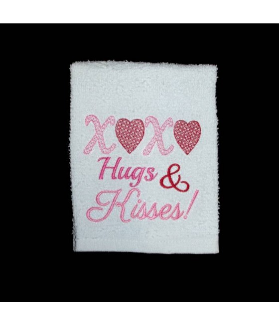 Hugs and Kisses Saying
