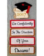 In Hoop Yard Graduation Yard Sign