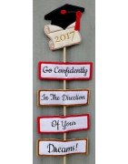 In Hoop Yard Graduation Yard Sign
