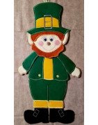 In Hoop Leprechaun Door Hanger