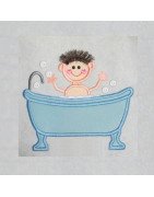 NNKids Bath Boy Applique