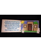 In Hoop Jonah and The Whale interactive Book and Puppet set