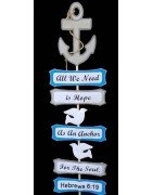 In Hoop Anchor Yard Sign