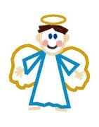 outline-angel-boy