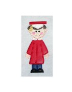 NNKids Graduation Boy Applique