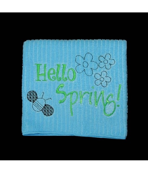 Spring Towel Designs