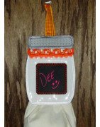 In Hoop Recycle Plastic Bag Storage Mason Jar