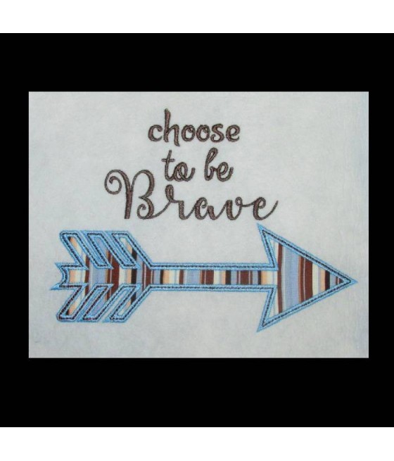 Choose to be Brave Saying