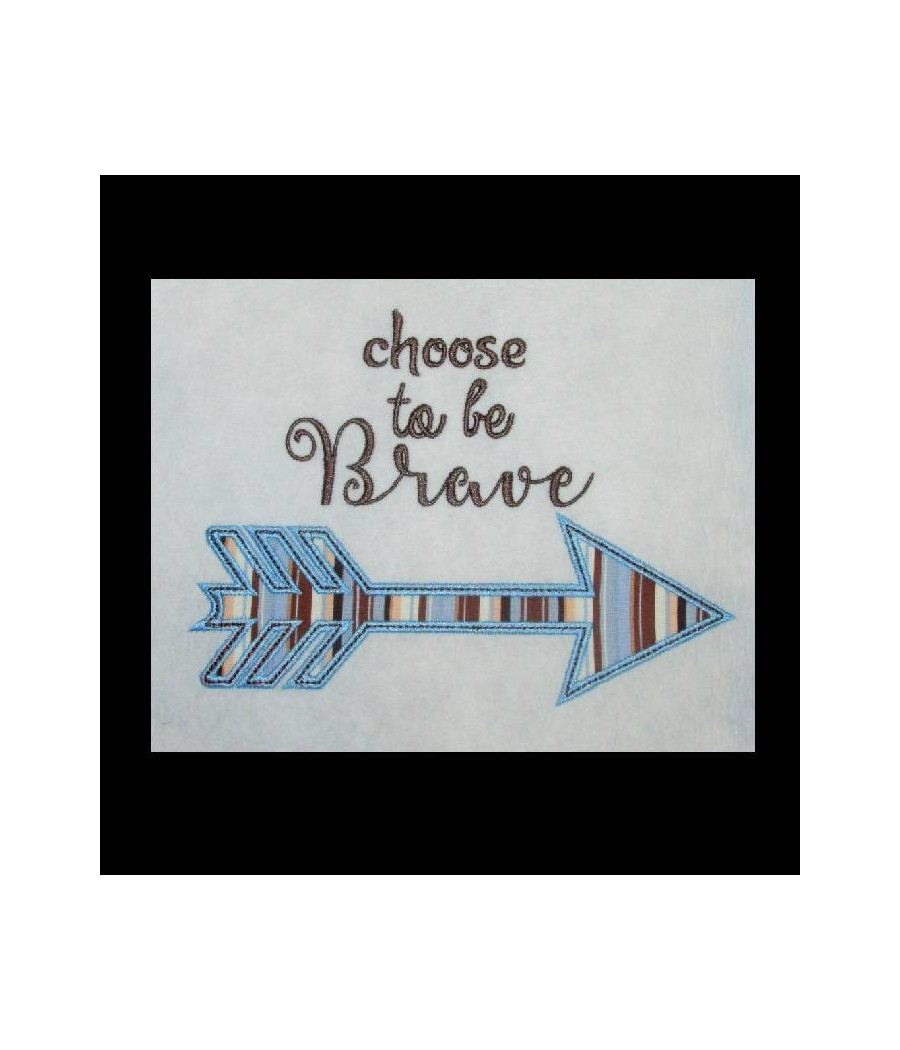 Choose to be Brave Saying