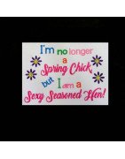 Spring Chicken Seasoned Hen Saying
