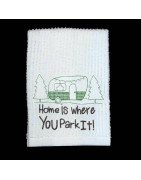 Park It Towel Saying