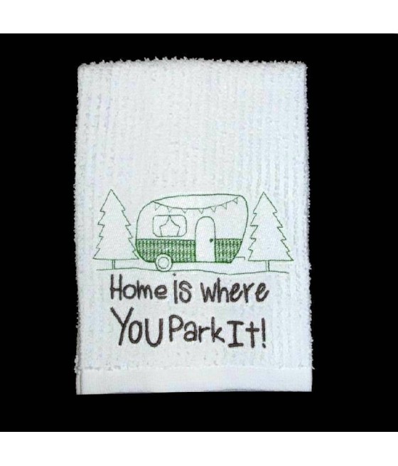 Park It Towel Saying