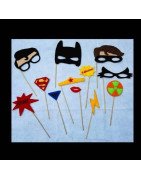 In Hoop Super Hero Photo Props