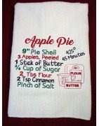 Apple Pie Saying Set