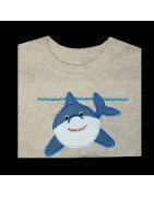Shark Bite Applique