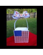 In Hoop Interchangeable Flag Front