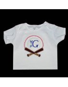 Baseabll Bats Monogram Design