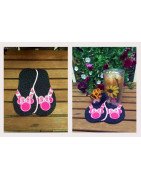 Flip Flop Ms Mouse Mug Rug