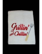 Dad BBQ Towel Set