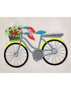 Bike with Flowers