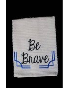 Be Brave Towel Saying