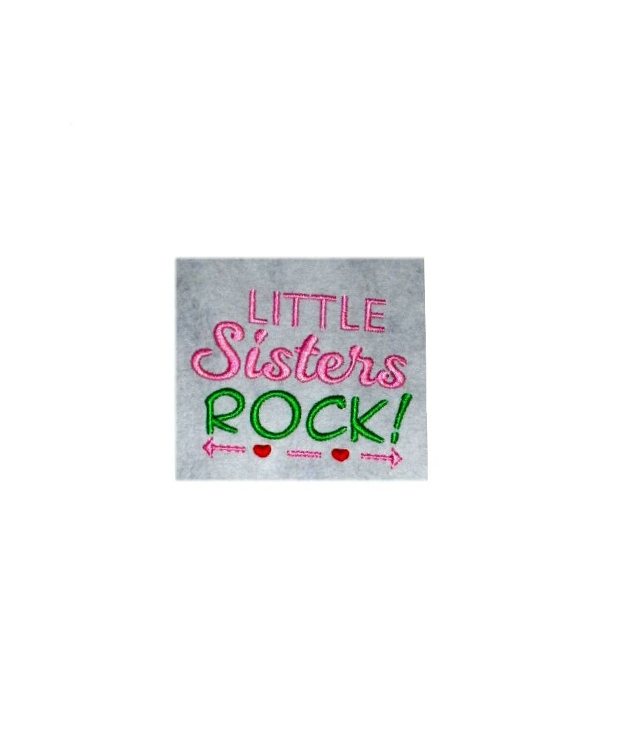 LittleSisters Rock Saying