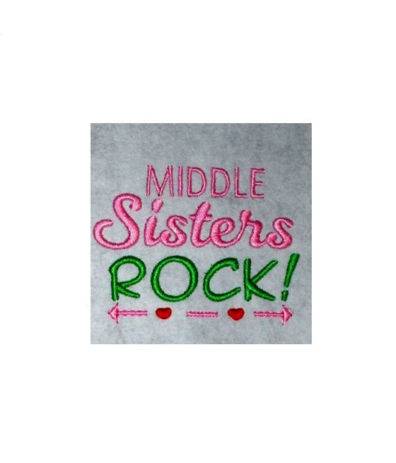 Middle Sisters Rock Saying