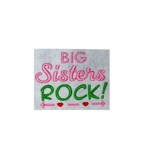 Big Sisters Rock Saying
