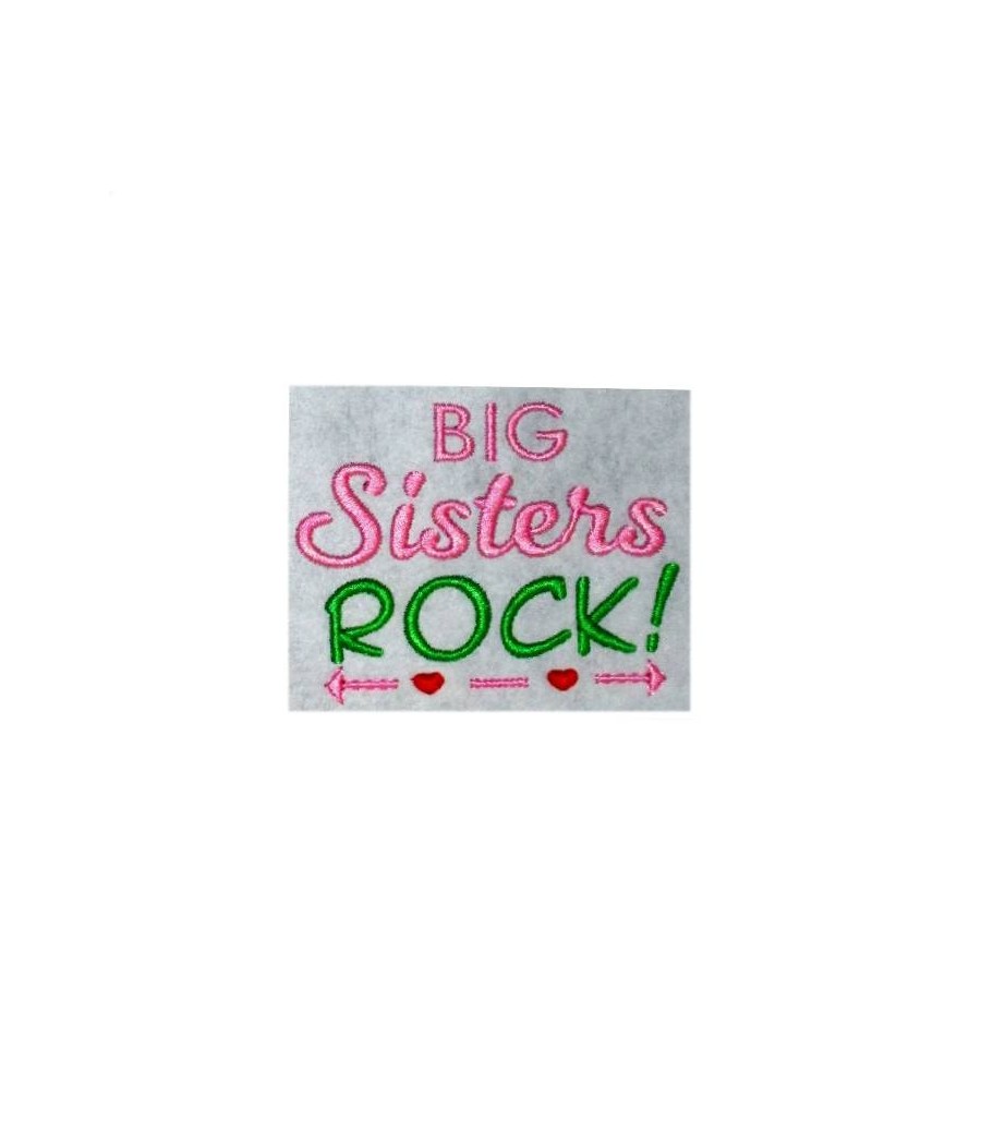 Big Sisters Rock Saying