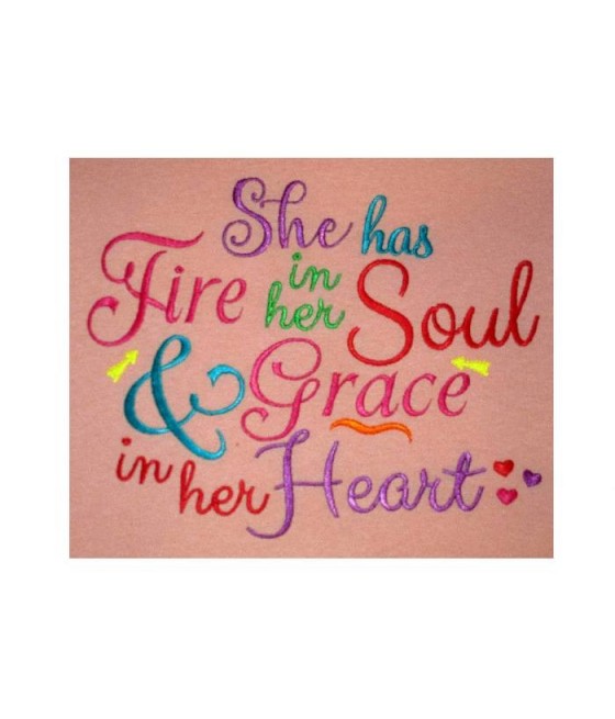 Fire and Heart Saying