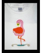 Flamingo with Fringe