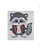 Back To School Raccoon