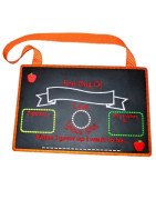 In Hoop Chalkboard for First Day of School 