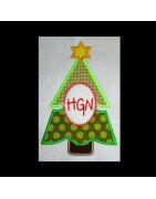 Monogram Two Fabric Tree