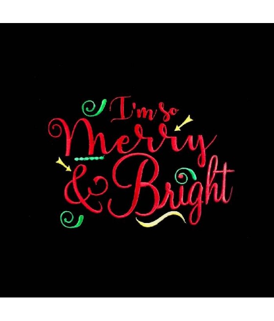 Merry and Bright Saying