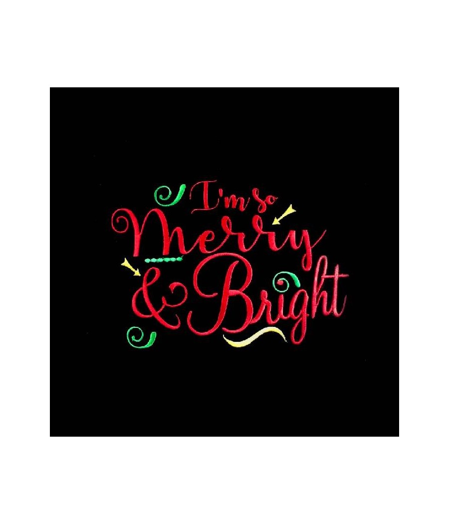 Merry and Bright Saying