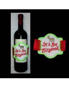 In Hoop Blitzened Wine Label