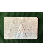 In Hoop Wholecloth Evergreens and Snowflakes