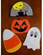 In Hoop Applique Halloween Yard Sign