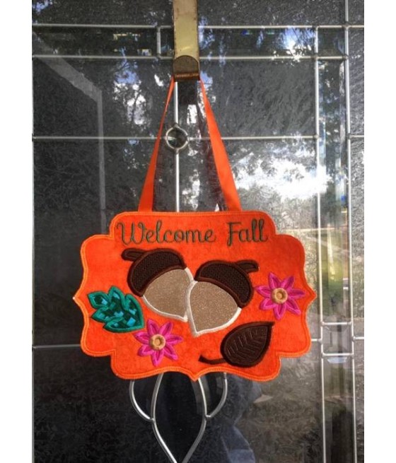 Welcome Fall Door Hanger