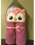 Tubbie Towelz Owl with Flower
