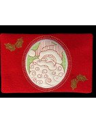 In Hoop Wholecloth Santa Claus