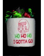 Ho Ho Ho Santa Toliet Paper Design