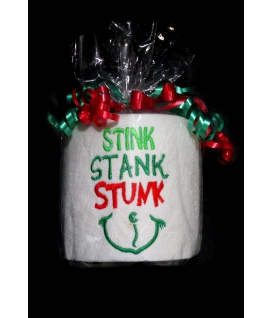 Stink Stank Stunk Toliet Paper Design